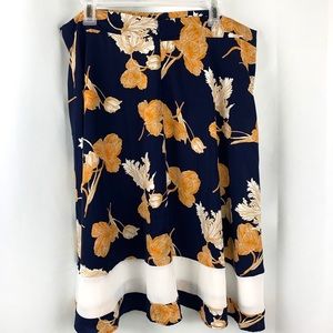 ModCloth Jessy B Floral Skirt 1X